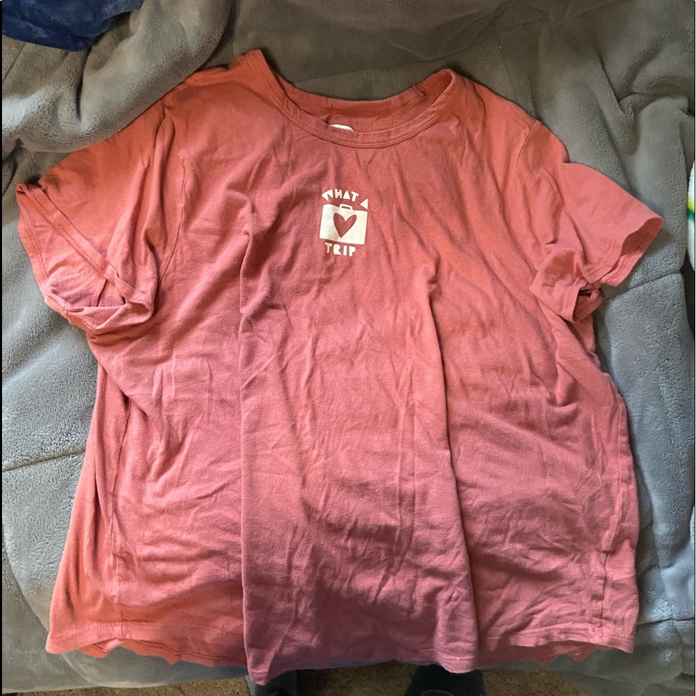 Coral What A Trip Tee